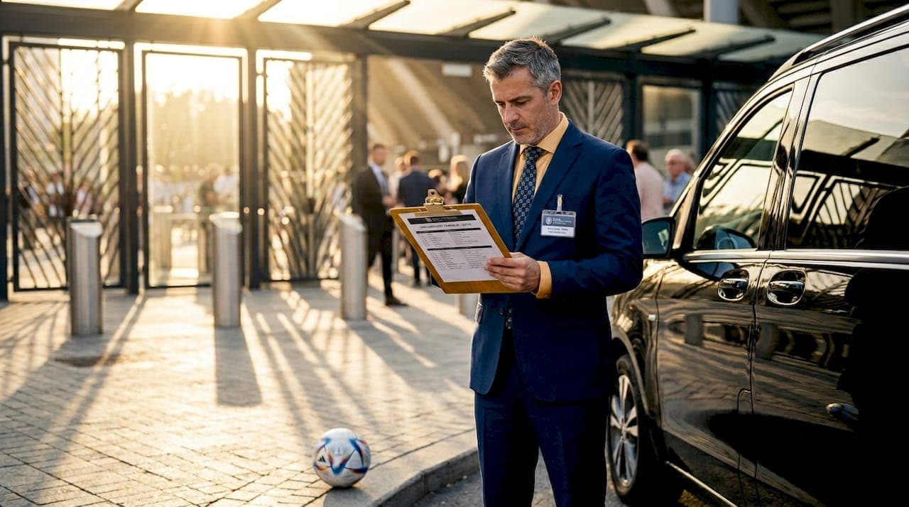 What Is an On-Site Sports Chauffeur? Your 2026 Guide
