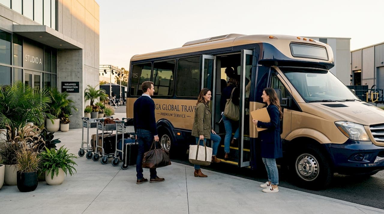 What Is a Wrap Party Shuttle for Cast and Crew?
