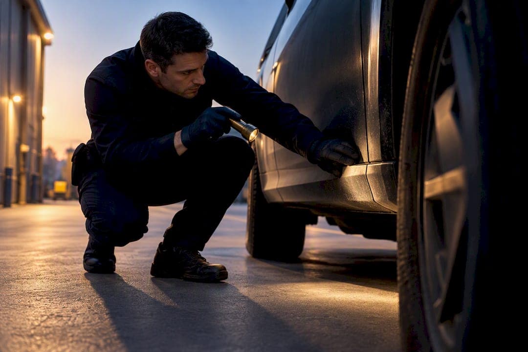 6 Step Pre Ride Vehicle Security Sweep for Production & Travel Managers